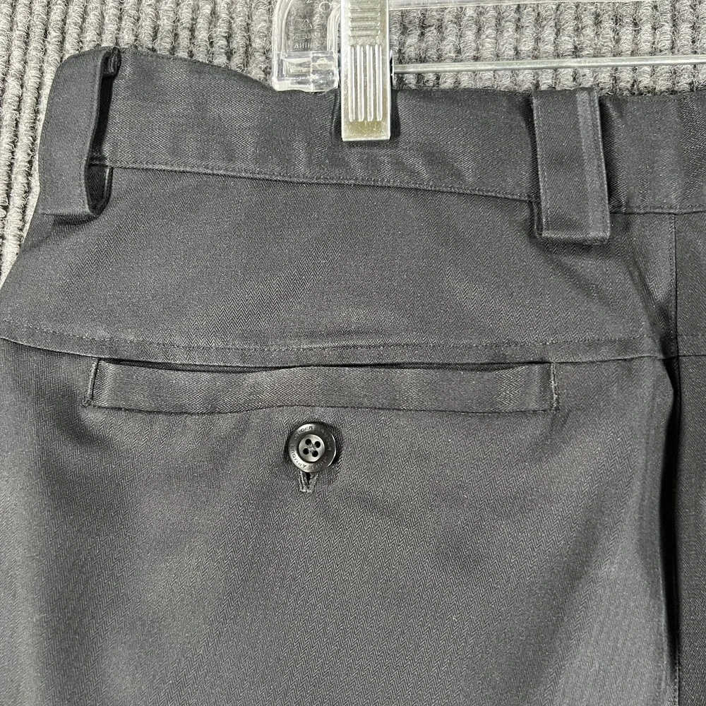 Under Armour Pants Performance Mens Size 36/30 Black Chino Golf Lightweight